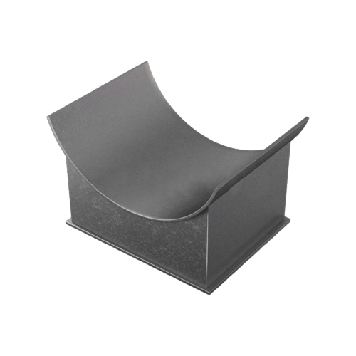 Опора неподвижная приварная для трубопроводов ТЭС и АЭС Ст3 1420х800х800х100 мм ОСТ 34-10-616-93 в Красноярске

