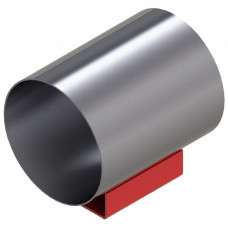 Опора неподвижная приварная швеллерная для тепловых сетей исп. А2 ВСт3 133х100х250 мм ОСТ 36-146-88 2,1 кг